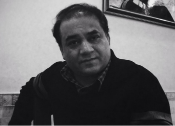 Ilham Tohti. Photo taken a week before his detention by Woeser. 